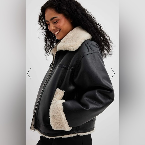 NA-KD Classic Bonded Jacket - Picture 1 of 8